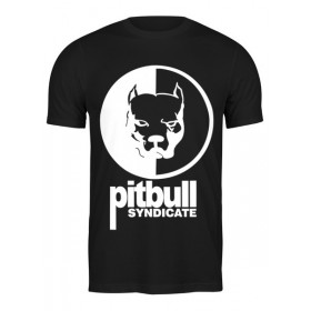 Мужская футболка с принтом Pitbull syndicate в Кировске,  |  | Тематика изображения на принте: 