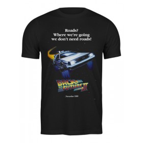 Мужская футболка с принтом Back To The Future II в Кировске,  |  | 