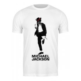 Мужская футболка с принтом Michael Jackson в Кировске,  |  | 