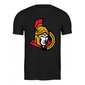 Мужская футболка с принтом Ottawa Senators в Кировске,  |  | 