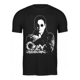 Мужская футболка с принтом Ozzy Osbourne в Кировске,  |  | 