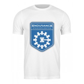 Мужская футболка с принтом Endurance (Interstellar) в Кировске,  |  | Тематика изображения на принте: 