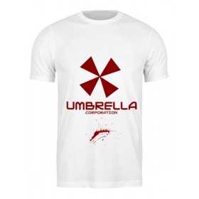 Мужская футболка с принтом Resident Evil: Umbrella Corporation в Кировске,  |  | 