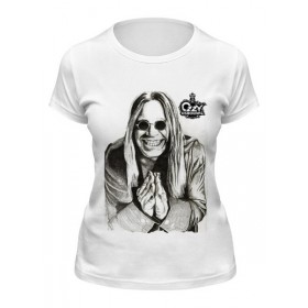 Женская футболка с принтом Ozzy Osbourne в Кировске,  |  | 