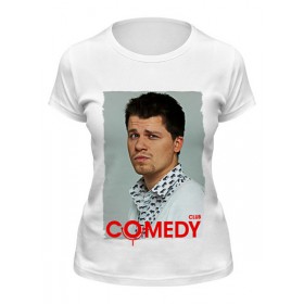 Женская футболка с принтом Comedy Club в Кировске,  |  | 