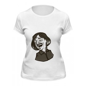 Женская футболка с принтом Гоголь в Кировске,  |  | 