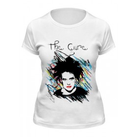 Женская футболка с принтом The Cure в Кировске,  |  | 