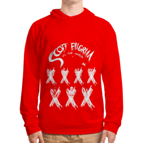 full_print_hoodie с принтом Scott Pilgrim в Кировске, 92% хлопка 8% эластана Плотность: 245 гр/м2 |  | 