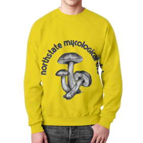 full_print_sweatshirt с принтом Клуб грибников в Кировске,  |  | 