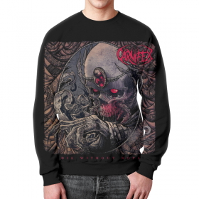 full_print_sweatshirt с принтом Carnifex band в Кировске,  |  | Тематика изображения на принте: 