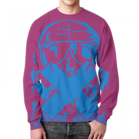 full_print_sweatshirt с принтом Mute в Кировске,  |  | Тематика изображения на принте: 