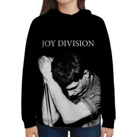 full_print_woman_hoodie с принтом Joy Division в Кировске,  |  | 