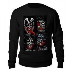 sweatshirt с принтом KISS Zombies в Кировске,  |  | 