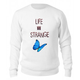 sweatshirt с принтом Life Is Strange в Кировске,  |  | Тематика изображения на принте: 