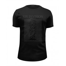 Мужская футболка Premium с принтом Joy Division в Кировске, Белый, черный, серый меланж, голубой: 100% хлопок, плотность 160 гр. Остальные цвета: 92% хлопок, 8% лайкра, плотность 170-180гр. |  | 