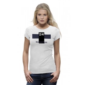 Женская футболка Premium с принтом Depeche Mode в Кировске,  |  | 
