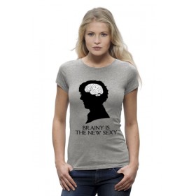 Женская футболка Premium с принтом Шерлок Холмс (Sherlock Holmes) в Кировске,  |  | 