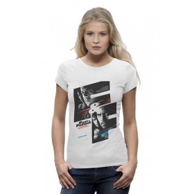 Женская футболка Premium с принтом Fast Furious / Форсаж в Кировске,  |  | 