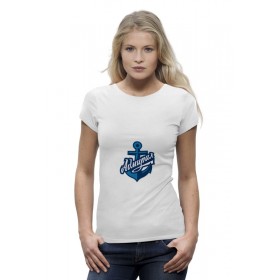 Женская футболка Premium с принтом ХК Адмирал в Кировске,  |  | 