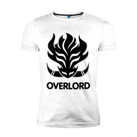 Мужская футболка премиум с принтом Orc Mage - Overlord в Кировске, 92% хлопок, 8% лайкра | приталенный силуэт, круглый вырез ворота, длина до линии бедра, короткий рукав | lineage | orc mage | overlord