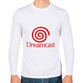 Мужской лонгслив хлопок с принтом Dreamcast в Кировске, 100% хлопок |  | dreamcast | sega | видеоигры | приставки | сега