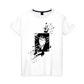 Женская футболка хлопок с принтом Hellsing (6) в Кировске, 100% хлопок | прямой крой, круглый вырез горловины, длина до линии бедер, слегка спущенное плечо | anime | hellsing | аниме | анимэ | хеллсинг | хельсинг