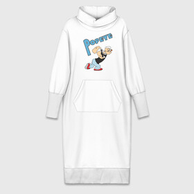 Платье удлиненное хлопок с принтом Popeye в Кировске,  |  | popeye