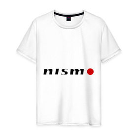 Мужская футболка хлопок с принтом Nismo в Кировске, 100% хлопок | прямой крой, круглый вырез горловины, длина до линии бедер, слегка спущенное плечо. | nismo | авто | автогонки | гонки | тачки | тюнинг