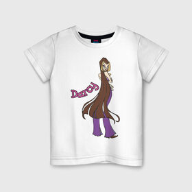 Детская футболка хлопок с принтом WinX darcy в Кировске, 100% хлопок | круглый вырез горловины, полуприлегающий силуэт, длина до линии бедер | Тематика изображения на принте: darcy | winx | винкс
