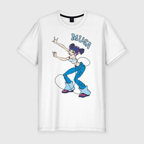 Мужская футболка премиум с принтом winX musa в Кировске, 92% хлопок, 8% лайкра | приталенный силуэт, круглый вырез ворота, длина до линии бедра, короткий рукав | 