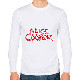 Мужской лонгслив хлопок с принтом Alice Cooper в Кировске, 100% хлопок |  | alice cooper | metal | rock | логотип | метал | музыка | музыкант | рок | рок музыка | элис купер