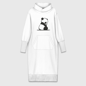 Платье удлиненное хлопок с принтом Панда в Кировске,  |  | панда