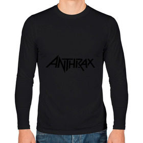 Мужской лонгслив хлопок с принтом Anthrax в Кировске, 100% хлопок |  | anthrax | hard rock | metal | rock | логотип | метал | музыка | рок | рок группа | рок группы | хард рок