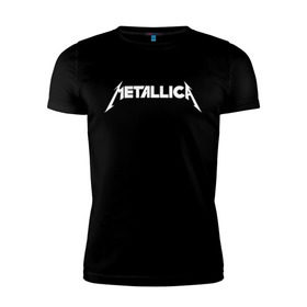 Мужская футболка премиум с принтом Metallica (5) в Кировске, 92% хлопок, 8% лайкра | приталенный силуэт, круглый вырез ворота, длина до линии бедра, короткий рукав | rock