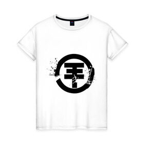 Женская футболка хлопок с принтом Tokio Hotel (2) в Кировске, 100% хлопок | прямой крой, круглый вырез горловины, длина до линии бедер, слегка спущенное плечо | emo | rock | метал | металл | эмо