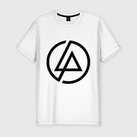 Мужская футболка премиум с принтом Linkin park (5) в Кировске, 92% хлопок, 8% лайкра | приталенный силуэт, круглый вырез ворота, длина до линии бедра, короткий рукав | linkin | park | линкин парк