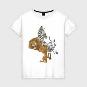 Женская футболка хлопок с принтом Мадагаскар (7) в Кировске, 100% хлопок | прямой крой, круглый вырез горловины, длина до линии бедер, слегка спущенное плечо | madagascar | мадагаскар
