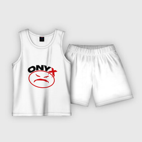 Детская пижама с шортами хлопок с принтом Onyx в Кировске,  |  | gangsta | hip hop | hop | оникс | хоп