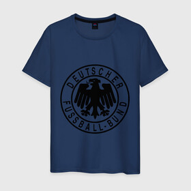 Мужская футболка хлопок с принтом Германия в Кировске, 100% хлопок | прямой крой, круглый вырез горловины, длина до линии бедер, слегка спущенное плечо. | germany | германия | политические