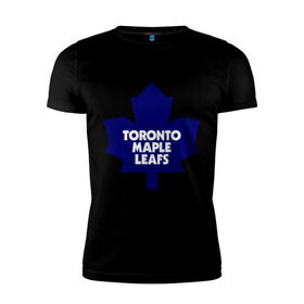 Мужская футболка премиум с принтом Toronto Maple Leafs в Кировске, 92% хлопок, 8% лайкра | приталенный силуэт, круглый вырез ворота, длина до линии бедра, короткий рукав | 