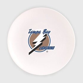 Тарелка 3D с принтом Tampa Bay в Кировске, фарфор | диаметр - 210 мм
диаметр для нанесения принта - 120 мм | hockey | nhl | tampa bay | национальная лига | нхл | тампа бэй | хокей | хоккей