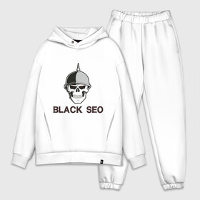 Мужской костюм хлопок OVERSIZE с принтом Black Seo (2) в Кировске,  |  | black seo | админу | блэксео | оптимизация | сео | череп | черная оптимизация