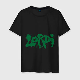Мужская футболка хлопок с принтом Lordi в Кировске, 100% хлопок | прямой крой, круглый вырез горловины, длина до линии бедер, слегка спущенное плечо. | Тематика изображения на принте: lordi | rock | группы | рок | шок