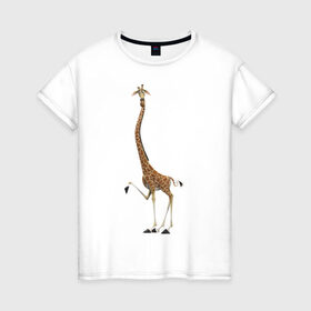 Женская футболка хлопок с принтом Мадагаскар (1) в Кировске, 100% хлопок | прямой крой, круглый вырез горловины, длина до линии бедер, слегка спущенное плечо | 