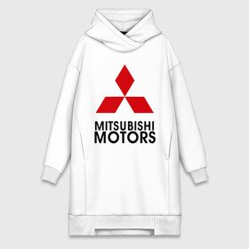Платье-худи хлопок с принтом Mitsubishi (2) в Кировске,  |  | mitsubishi | mitsubishi motors | митсубиси | митсубиши