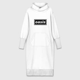 Платье удлиненное хлопок с принтом Oasis логотип в Кировске,  |  | metal | oasis | лого | лого oasis | метал | символика oasis | эмблема  oasis