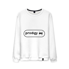 Мужской свитшот хлопок с принтом Prodigy лого с муравьем в Кировске, 100% хлопок |  | prodigy | логотип | продиджи | электронная музыка