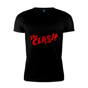 Мужская футболка премиум с принтом The Clash в Кировске, 92% хлопок, 8% лайкра | приталенный силуэт, круглый вырез ворота, длина до линии бедра, короткий рукав | heavy metal | metal | rock | trash metal | метал | металл | рок | трэш метал | хеви метал
