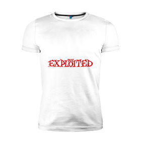 Мужская футболка премиум с принтом The Exploited в Кировске, 92% хлопок, 8% лайкра | приталенный силуэт, круглый вырез ворота, длина до линии бедра, короткий рукав | exploited | rock | панк | рок | эксплойтэд