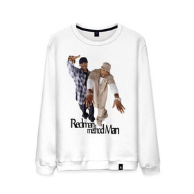 Мужской свитшот хлопок с принтом Redman and Method Man в Кировске, 100% хлопок |  | gangsta | gansta | hip | hop | rap | рэп | рэпчина | хип | хоп
